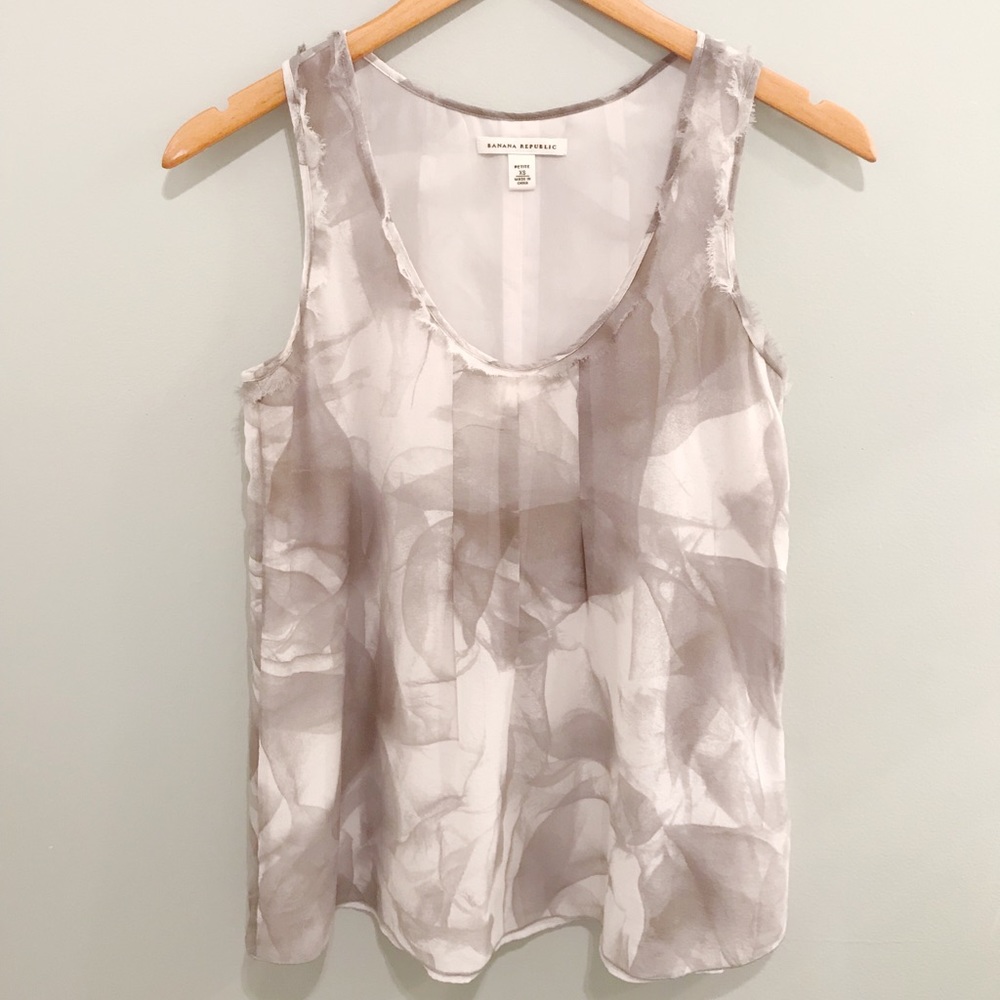 ENC Banana Republic Silk Tank Size XS